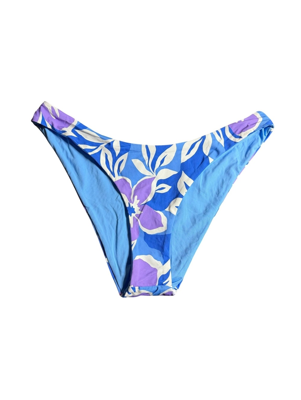 ROXY high cut reversible bikini swim Bottom size XL New